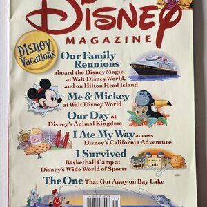 Disney Magazine (Bundle Discount) Spring 2003 Issue Vintage